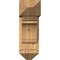 Ekena Millwork Olympic Arts and Crafts Smooth Bracket w/ Offset Brace, Western Red Cedar, 7 1/2"W x 18"D x 22"H BKT0806X18X22OLY03SWR - alternate 2